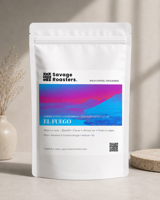 Guatemala, Atitlán - Jenner Cotuc - Bourbon & Caturra natural [Savage Micro-Lots]