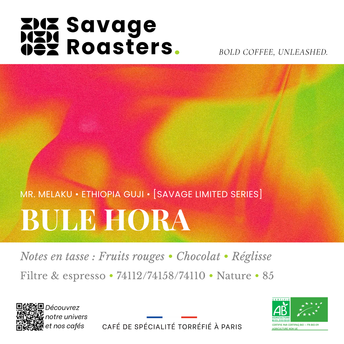 Bule Hora Bio, café d’Éthiopie (Guji) – visuel 2
